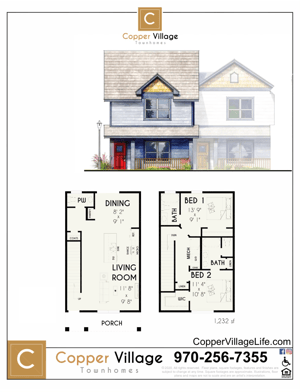 Copper Village Duplex Unit 2
