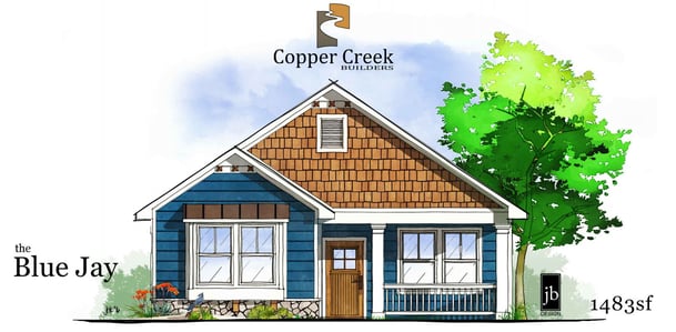 The Blue Jay  a Parkview home design by Copper Creek Builders