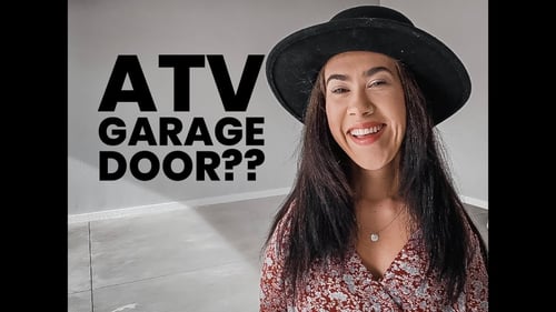 What is an ATV garage door from Copper Creek Builders in Grand Junction